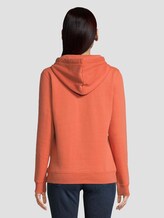 Hoodie mit Print - Frauen - burnt coral Hoodie mit Print - Frauen - burnt coral - 2 - TOM TAILOR Denim