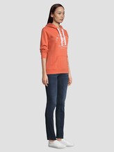 Hoodie mit Print - Frauen - burnt coral Hoodie mit Print - Frauen - burnt coral - 3 - TOM TAILOR Denim