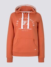 Hoodie mit Print - Frauen - burnt coral Hoodie mit Print - Frauen - burnt coral - 7 - TOM TAILOR Denim