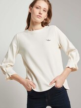 Sweatshirt mit Ärmeldetail - Frauen - Gardenia White Sweatshirt mit Ärmeldetail - Frauen - Gardenia White - 5 - TOM TAILOR Denim