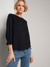 Sweatshirt mit Ärmeldetail - Frauen - Deep Black Sweatshirt mit Ärmeldetail - Frauen - Deep Black - 5 - TOM TAILOR Denim