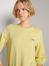 Sweatshirt mit Ärmeldetail - Frauen - honey popcorn Sweatshirt mit Ärmeldetail - Frauen - honey popcorn - 10 - TOM TAILOR Denim