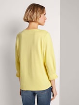 Sweatshirt mit Ärmeldetail - Frauen - honey popcorn Sweatshirt mit Ärmeldetail - Frauen - honey popcorn - 2 - TOM TAILOR Denim