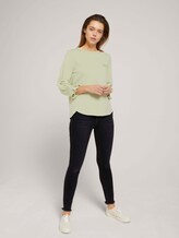 Sweatshirt mit Bio-Baumwolle - Frauen - light dusty green Sweatshirt mit Bio-Baumwolle - Frauen - light dusty green - 3 - TOM TAILOR Denim