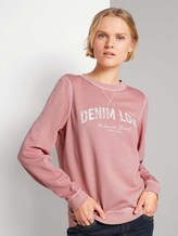 Sweatshirt mit Print - Frauen - cozy rose Sweatshirt mit Print - Frauen - cozy rose - 1 - TOM TAILOR Denim