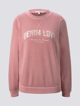 Sweatshirt mit Print - Frauen - cozy rose Sweatshirt mit Print - Frauen - cozy rose - 7 - TOM TAILOR Denim