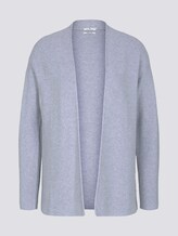 Strukturierter Cardigan mit Bio-Baumwolle - Frauen - comfort grey melange Strukturierter Cardigan mit Bio-Baumwolle - Frauen - comfort grey melange - 7 - TOM TAILOR