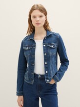 Jeansjacke mit Brusttaschen - Frauen - Used Mid Stone Blue Denim Jeansjacke mit Brusttaschen - Frauen - Used Mid Stone Blue Denim - 1 - TOM TAILOR Denim