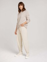 Pullover mit Raglanärmeln - Frauen - cold beige melange Pullover mit Raglanärmeln - Frauen - cold beige melange - 3 - TOM TAILOR