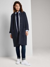 Hoodie mit Seitenschlitzen - Frauen - Sky Captain Blue Hoodie mit Seitenschlitzen - Frauen - Sky Captain Blue - 3 - TOM TAILOR