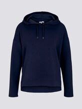 Hoodie mit Seitenschlitzen - Frauen - Sky Captain Blue Hoodie mit Seitenschlitzen - Frauen - Sky Captain Blue - 7 - TOM TAILOR