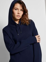 Hoodie mit Seitenschlitzen - Frauen - Sky Captain Blue Hoodie mit Seitenschlitzen - Frauen - Sky Captain Blue - 9 - TOM TAILOR