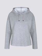 Hoodie mit Seitenschlitzen - Frauen - comfort grey melange Hoodie mit Seitenschlitzen - Frauen - comfort grey melange - 7 - TOM TAILOR
