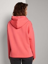 Hoodie met zijsplitten - Vrouwen - strong peach tone Hoodie met zijsplitten - Vrouwen - strong peach tone - 2 - TOM TAILOR