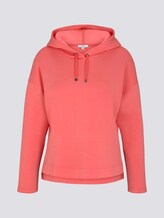 Hoodie met zijsplitten - Vrouwen - strong peach tone Hoodie met zijsplitten - Vrouwen - strong peach tone - 7 - TOM TAILOR