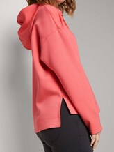 Hoodie met zijsplitten - Vrouwen - strong peach tone Hoodie met zijsplitten - Vrouwen - strong peach tone - 9 - TOM TAILOR