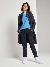 Basic Sweatshirt - Frauen - Clear Light Blue Basic Sweatshirt - Frauen - Clear Light Blue - 3 - TOM TAILOR