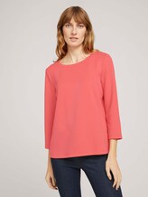 Basic Sweatshirt - Frauen - strong peach tone Basic Sweatshirt - Frauen - strong peach tone - 1 - TOM TAILOR