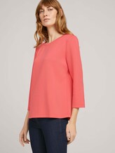 Basic Sweatshirt - Frauen - strong peach tone Basic Sweatshirt - Frauen - strong peach tone - 5 - TOM TAILOR