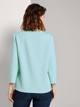 Basic Sweatshirt - Frauen - minty green Basic Sweatshirt - Frauen - minty green - 2 - TOM TAILOR