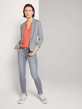 Pleated blouse made with LENZINGTM ECOVEROTM - Women - strong peach tone Pleated blouse made with LENZINGTM ECOVEROTM - Women - strong peach tone - 3 - TOM TAILOR