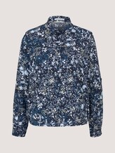 Hemdbluse mit LENZING™ ECOVERO™ und Turn-Up Ärmel - Frauen - navy yellow flower design Hemdbluse mit LENZING™ ECOVERO™ und Turn-Up Ärmel - Frauen - navy yellow flower design - 7 - TOM TAILOR
