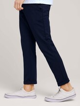 Jersey Chinohose im Slim Fit - Männer - Sky Captain Blue Jersey Chinohose im Slim Fit - Männer - Sky Captain Blue - 11 - TOM TAILOR Denim