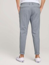 Broek van tricot chino in slim fit - Mannen - light grey twill Broek van tricot chino in slim fit - Mannen - light grey twill - 2 - TOM TAILOR Denim