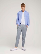 Broek van tricot chino in slim fit - Mannen - light grey twill Broek van tricot chino in slim fit - Mannen - light grey twill - 3 - TOM TAILOR Denim