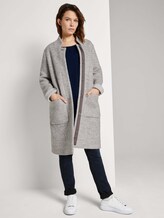 Loose Fit Shirt im Materialmix - Frauen - Sky Captain Blue Loose Fit Shirt im Materialmix - Frauen - Sky Captain Blue - 3 - TOM TAILOR