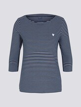 Gestreiftes Shirt - Frauen - navy white small stripe Gestreiftes Shirt - Frauen - navy white small stripe - 7 - TOM TAILOR