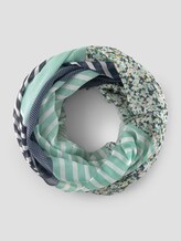 Schlauchschal mit Prints - Frauen - soft leaf green Schlauchschal mit Prints - Frauen - soft leaf green - 7 - TOM TAILOR