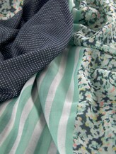 Schlauchschal mit Prints - Frauen - soft leaf green Schlauchschal mit Prints - Frauen - soft leaf green - 9 - TOM TAILOR