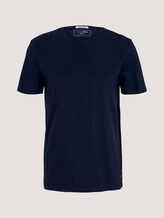 Basic T-Shirt mit Bio-Baumwolle - Männer - Sky Captain Blue Basic T-Shirt mit Bio-Baumwolle - Männer - Sky Captain Blue - 7 - TOM TAILOR Denim