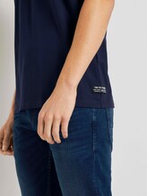 Basic T-Shirt mit Bio-Baumwolle - Männer - Sky Captain Blue Basic T-Shirt mit Bio-Baumwolle - Männer - Sky Captain Blue - 9 - TOM TAILOR Denim
