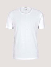 Basic Tshirt - Männer - White Basic Tshirt - Männer - White - 7 - TOM TAILOR Denim