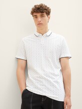 gemustertes Poloshirt - Männer - white regular dot print gemustertes Poloshirt - Männer - white regular dot print - 5 - TOM TAILOR Denim