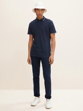 gemustertes Poloshirt - Männer - navy regular dot print gemustertes Poloshirt - Männer - navy regular dot print - 3 - TOM TAILOR Denim