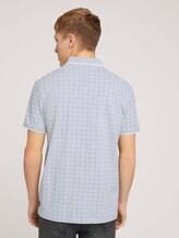 gemustertes Poloshirt - Männer - grey regular dot print gemustertes Poloshirt - Männer - grey regular dot print - 2 - TOM TAILOR Denim
