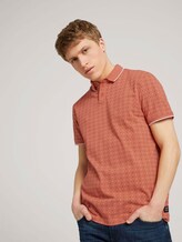 gemustertes Poloshirt - Männer - red regular dot print gemustertes Poloshirt - Männer - red regular dot print - 5 - TOM TAILOR Denim