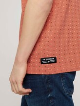 gemustertes Poloshirt - Männer - red regular dot print gemustertes Poloshirt - Männer - red regular dot print - 9 - TOM TAILOR Denim