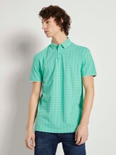 gemustertes Poloshirt - Männer - jade green regular dot print gemustertes Poloshirt - Männer - jade green regular dot print - 1 - TOM TAILOR Denim