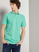 gemustertes Poloshirt - Männer - jade green regular dot print gemustertes Poloshirt - Männer - jade green regular dot print - 5 - TOM TAILOR Denim