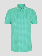 gemustertes Poloshirt - Männer - jade green regular dot print gemustertes Poloshirt - Männer - jade green regular dot print - 7 - TOM TAILOR Denim