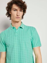 gemustertes Poloshirt - Männer - jade green regular dot print gemustertes Poloshirt - Männer - jade green regular dot print - 9 - TOM TAILOR Denim