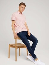 gemustertes Poloshirt - Männer - peach regular dot print gemustertes Poloshirt - Männer - peach regular dot print - 5 - TOM TAILOR Denim
