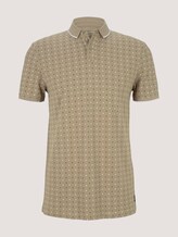 poloshirt met dessin - Mannen - silver olive regular dot print poloshirt met dessin - Mannen - silver olive regular dot print - 7 - TOM TAILOR Denim
