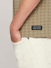 poloshirt met dessin - Mannen - silver olive regular dot print poloshirt met dessin - Mannen - silver olive regular dot print - 9 - TOM TAILOR Denim