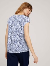 Gemusterte Bluse mit LENZING™ ECOVERO™ - Frauen - offwhite-flower-design Gemusterte Bluse mit LENZING™ ECOVERO™ - Frauen - offwhite-flower-design - 2 - TOM TAILOR