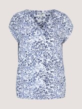 Gemusterte Bluse mit LENZING™ ECOVERO™ - Frauen - offwhite-flower-design Gemusterte Bluse mit LENZING™ ECOVERO™ - Frauen - offwhite-flower-design - 7 - TOM TAILOR